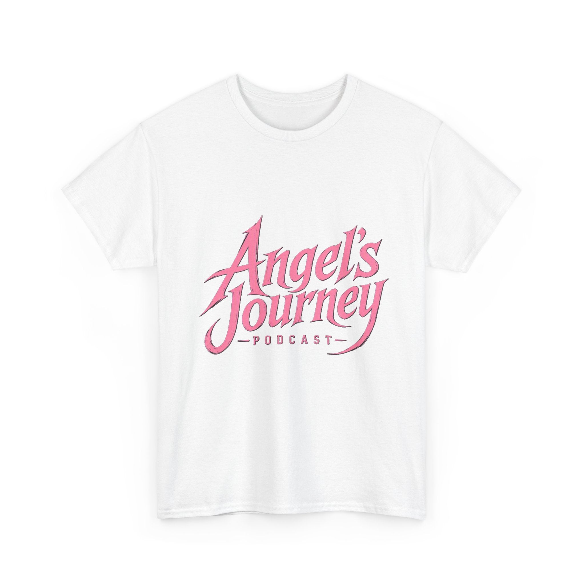 Angels Journey Tee — "Freely You Have Received" Floral Back Graphic