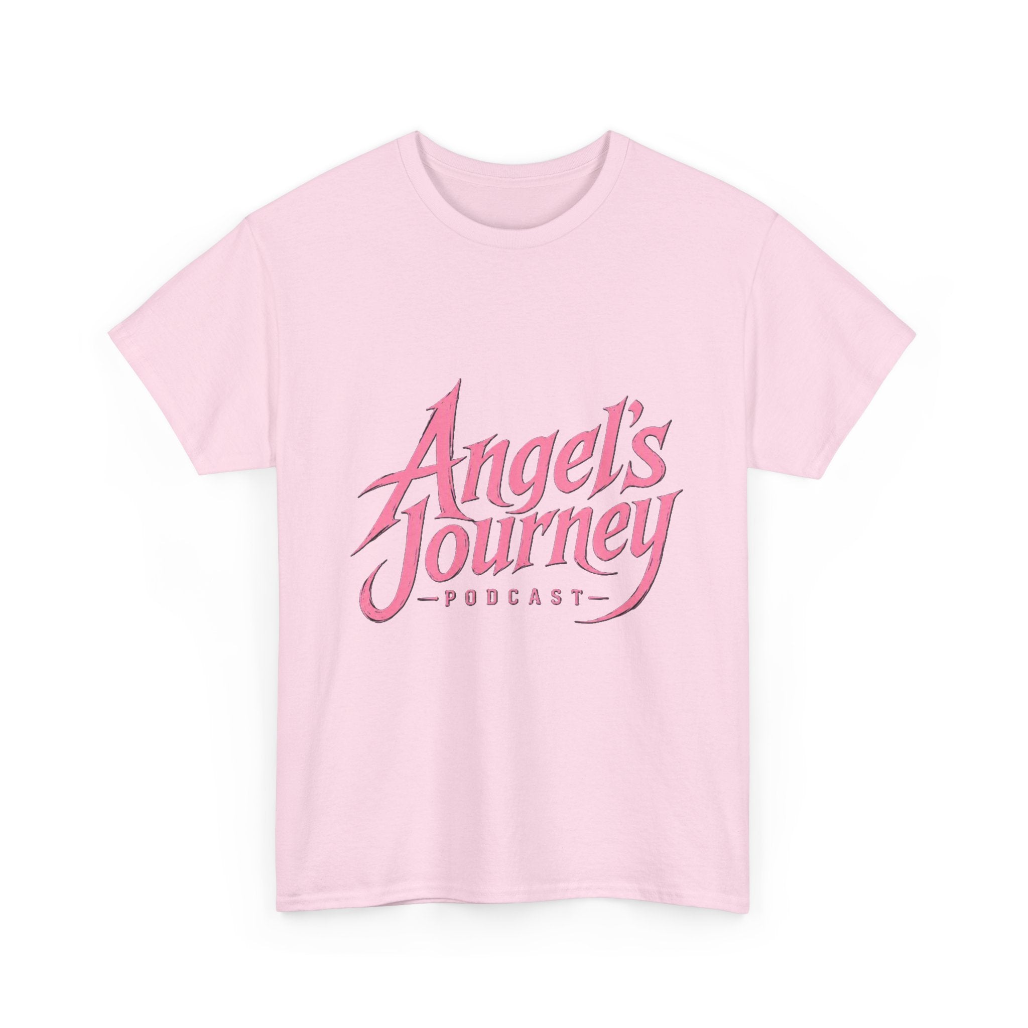 Angels Journey Tee — "Freely You Have Received" Floral Back Graphic
